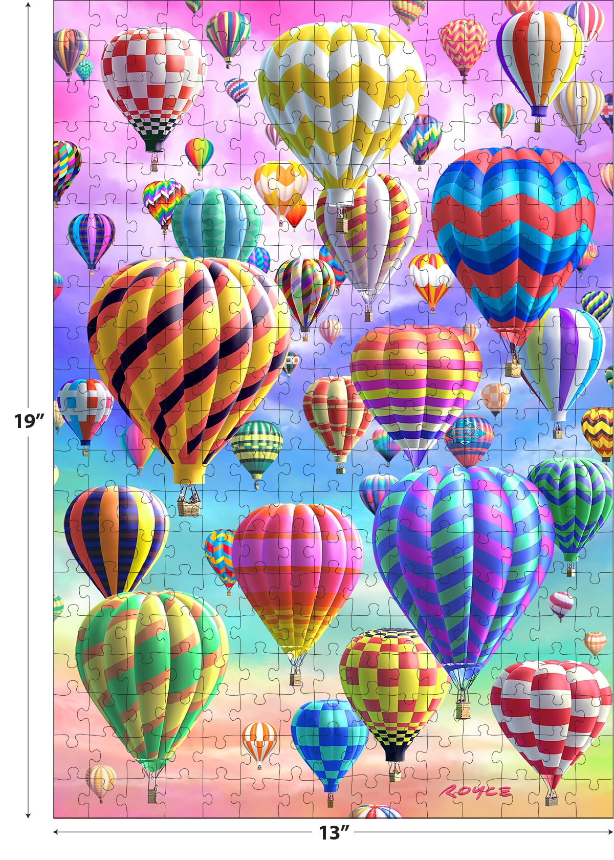 Amazon.com: RoseArt - Super Deep 3D Hot Air Balloon Magic 300